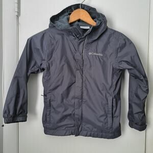 Columbia Youth XS Omni-Tech Mesh Lined Full Zip Jacket Gray